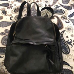 Madewell leather backpack
